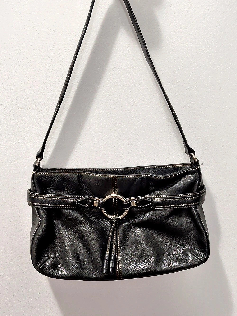 The Sak Y2K Black Shoulder Bag